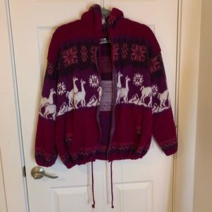 Yari Artesanias purple jacket